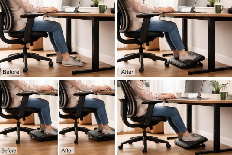 découvrez comment un repose-pieds adapté au bureau peut améliorer votre circulation sanguine, réduire la fatigue et favoriser votre bien-être tout au long de la journée de travail.
