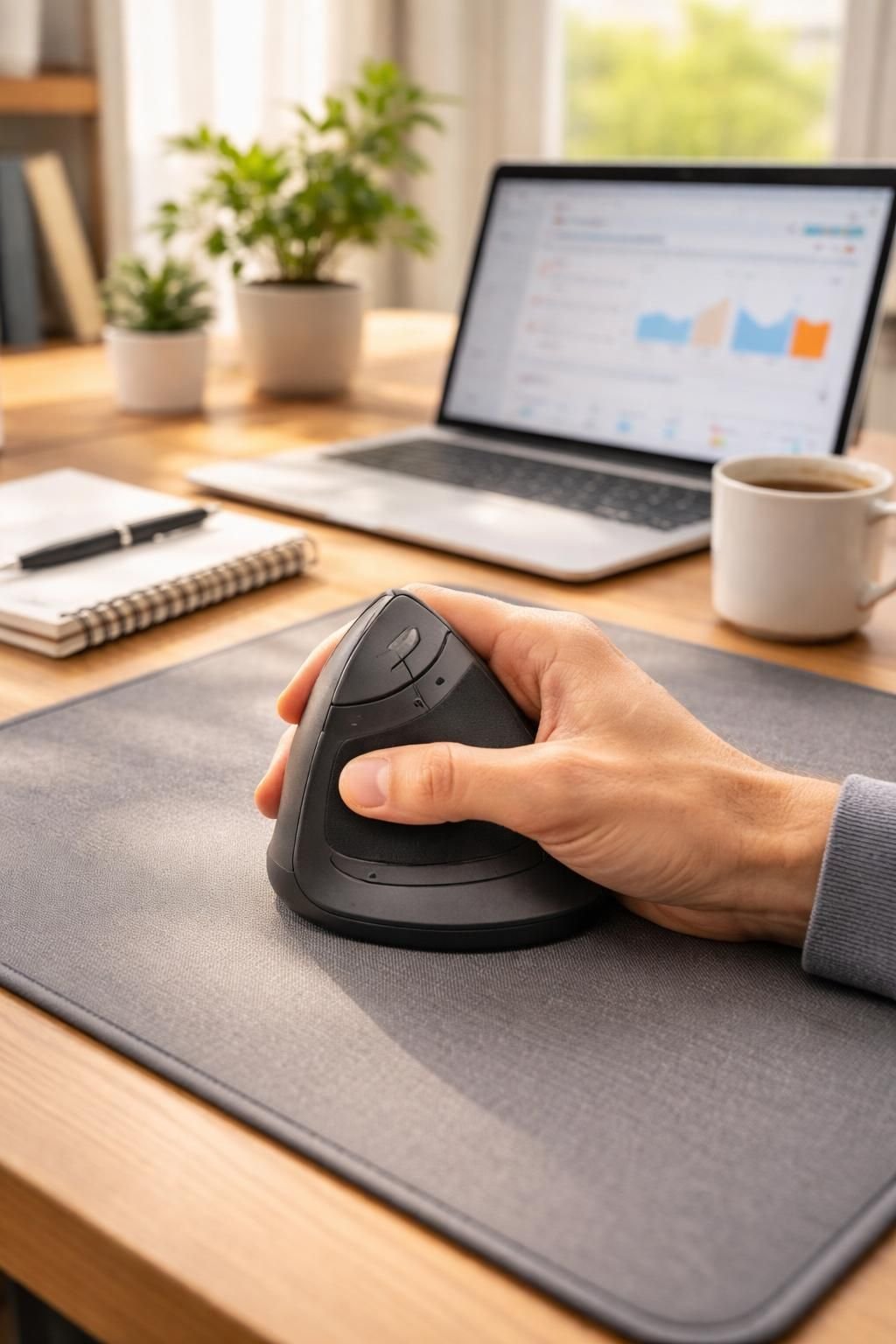 découvrez notre avis complet sur la souris ergonomique verticale, conçue pour réduire les troubles musculosquelettiques et améliorer le confort au travail.