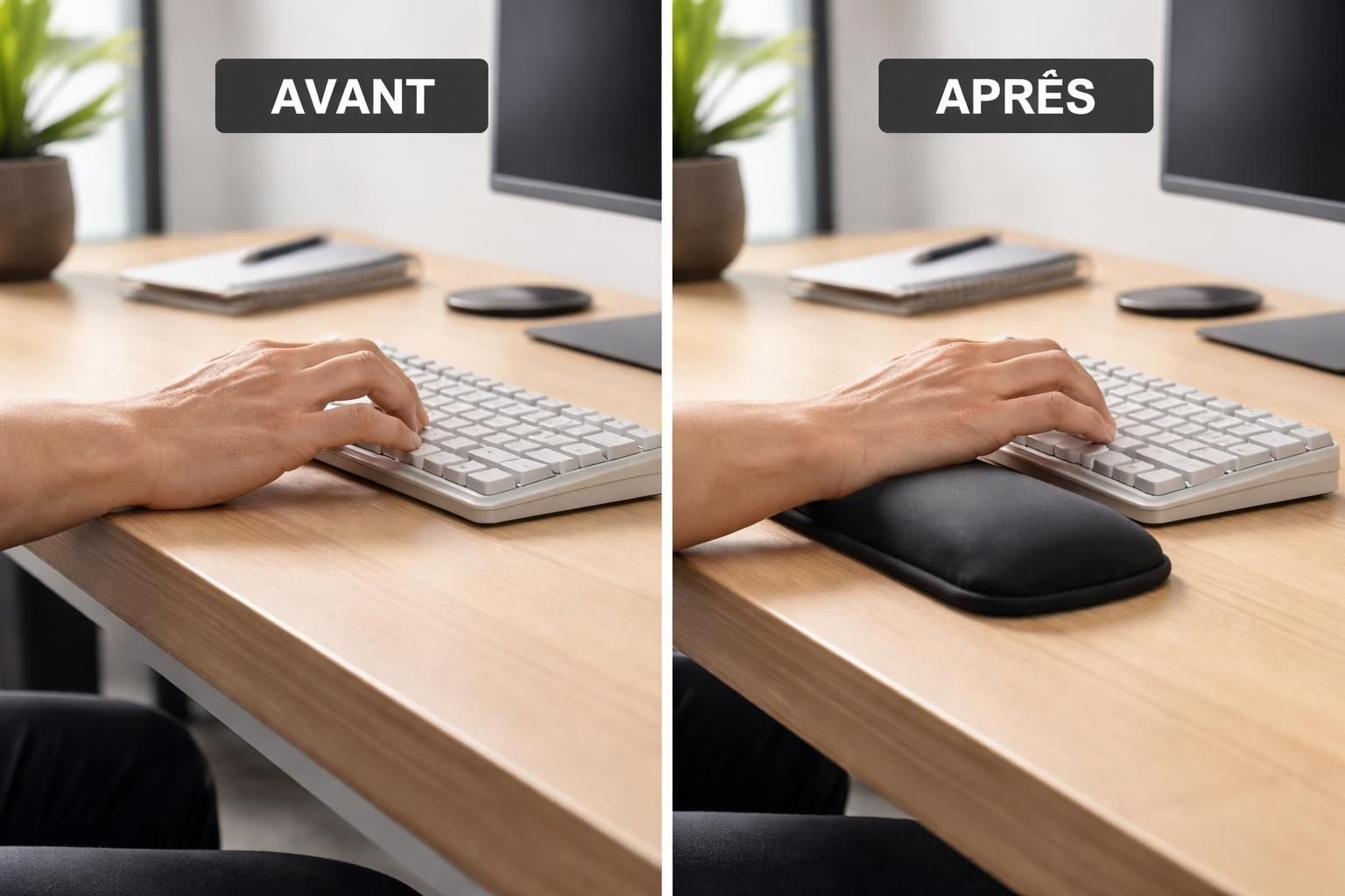 découvrez notre sélection du meilleur repose-poignets pour clavier et souris en 2026, alliant confort, ergonomie et qualité pour protéger vos mains toute la journée.