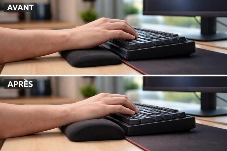 découvrez comment choisir le meilleur repose-poignets pour un confort optimal lors de vos sessions de gaming et dites adieu aux douleurs au poignet.