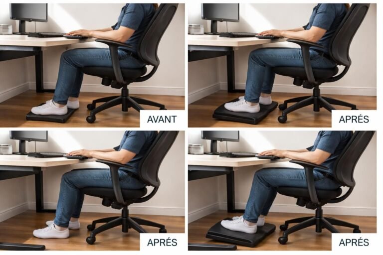découvrez comment choisir entre un repose-pieds inclinable ou fixe pour améliorer votre confort et productivité en télétravail en 2026.