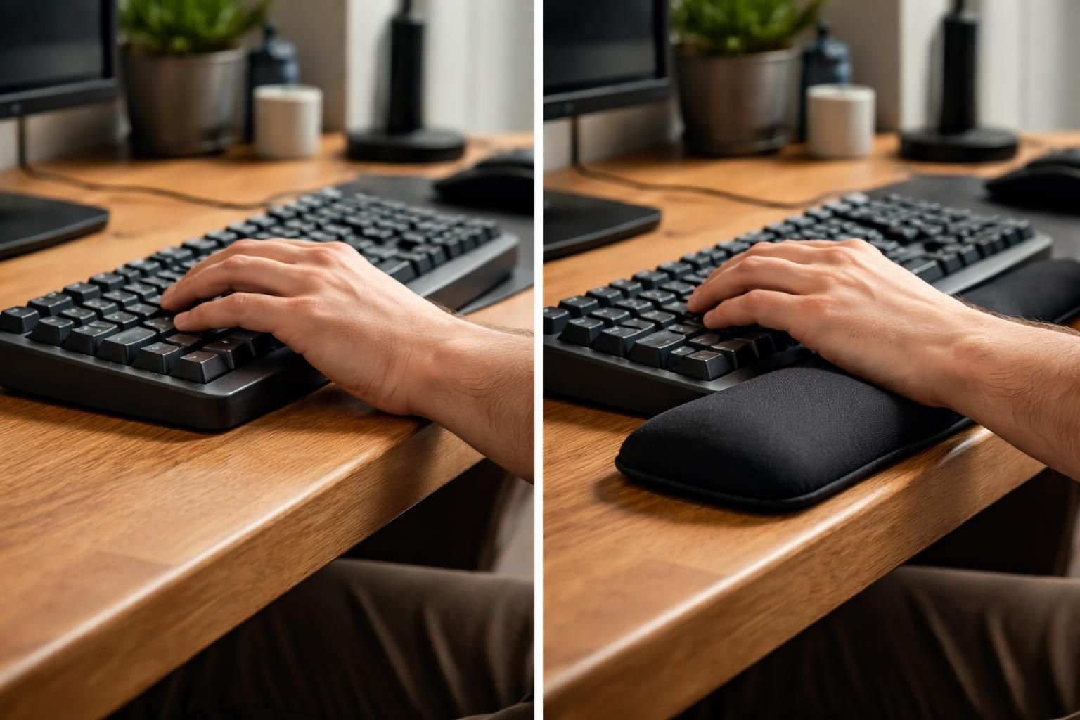 découvrez notre repose-poignets ergonomique, essentiel pour améliorer votre confort et prévenir la fatigue lors de longues sessions de gaming. profitez d'une expérience de jeu optimale et sans douleur.