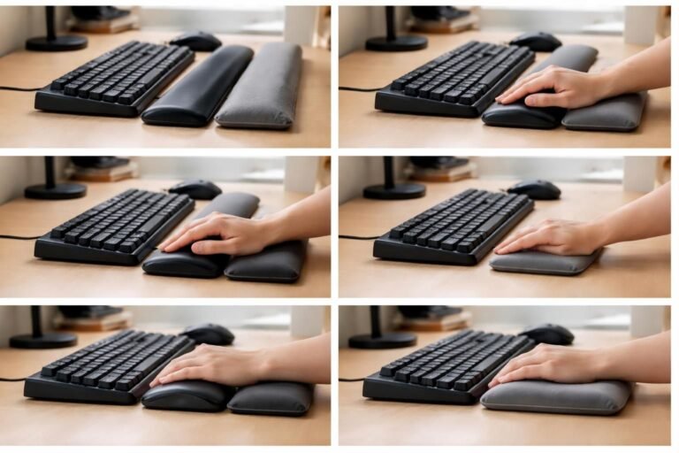 découvrez les avantages des repose-poignets en gel et en mousse à mémoire pour choisir le meilleur confort lors de votre utilisation d'ordinateur ou de clavier.