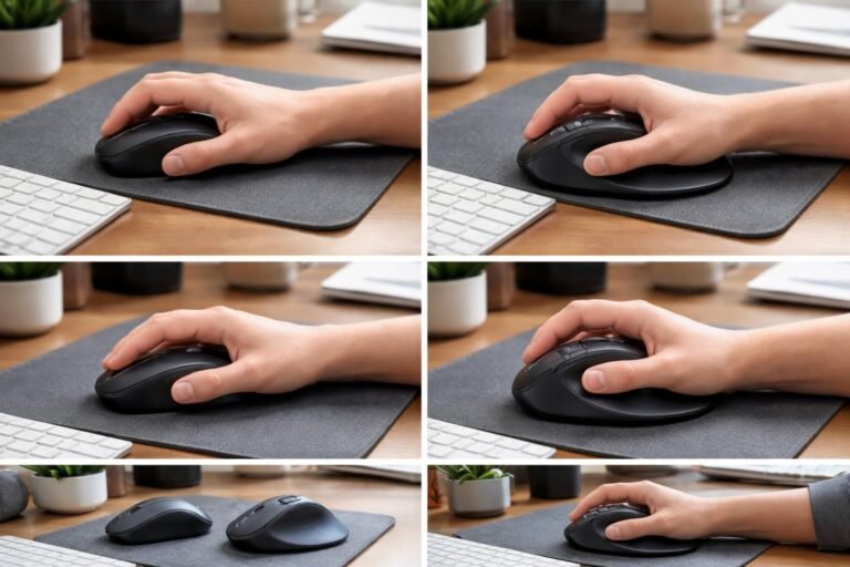 découvrez notre souris ergonomique sans fil conçue pour réduire la fatigue des poignets au bureau, offrant confort et performance tout au long de la journée de travail.