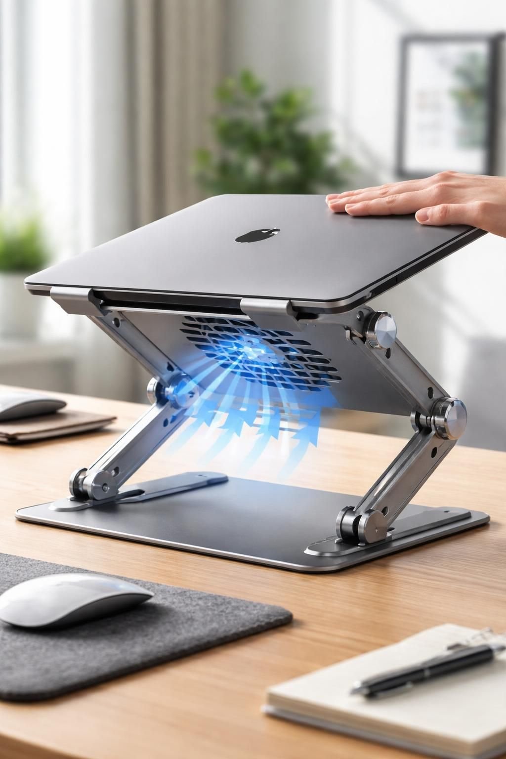 découvrez comment un support laptop peut améliorer votre confort en télétravail en soulageant efficacement le cou et les épaules.