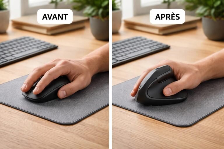 découvrez comment choisir la meilleure souris ergonomique sans fil pour un télétravail sans douleur, alliant confort et performance au quotidien.